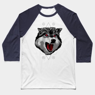 grey wolf Baseball T-Shirt